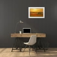 thumbnail image 3 of Adamov, Alexey 32x22 White Modern Wood Framed Museum Art Print Titled - Red Poppy Field by the Sunset, 3 of 4