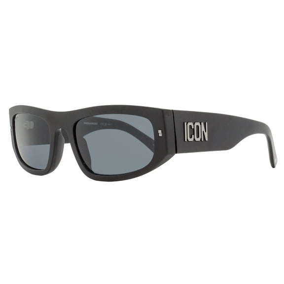 Dsquared2 Grey Rectangular Men's Sunglasses ICON 0016/S 0003/IR 57