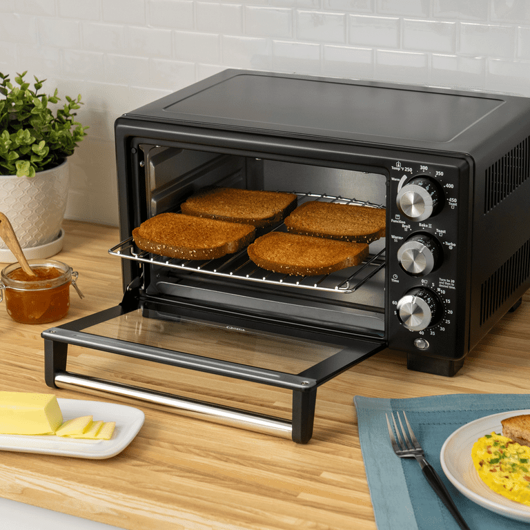 Convection 4-Slice Toaster Oven, Matte Black, Convection Oven and  Countertop Oven