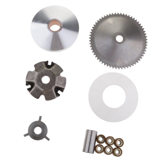 Variador de Rendimiento Unidad de Correa Set de Motor 4 Stroke 50-80cc para GY6 Scooter 139QMB/A Sunnimix Transmisión por correa del variador 50cc 80cc
