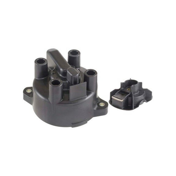 Distributor Cap and Rotor Kit - Compatible with 1996 - 1997 Geo Tracker 1.6L 4-Cylinder