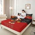 thumbnail image 4 of Castle Fairy Teens Black Girl Full Size Sheets,Romantic Fashion Bed Sheets, 4 of 7