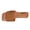 Brown, variant on Clearence Women's Buckle Square Toe Beach Sandals Flat Non-Slip Sole Summer Casual Slippers with Arch Support & Wide Toe Box