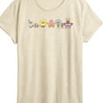 thumbnail image 3 of Spongebob Squarepants - Adorabob Lineup Full Color - Women's Short Sleeve Graphic T-Shirt, 3 of 6