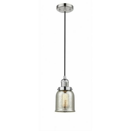 

Innovations Lighting 201C Small Bell Small Bell 5 Wide Mini Pendant - Nickel