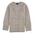 thumbnail image 1 of Rachel Roy Womens Ribbed Pullover Sweater, Pink, Plus Size, 2X, 1 of 1
