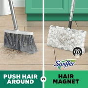 Swiffer Sweep and Mop Deluxe, 2-in-1 Floor Mopping and Sweeping Kit, 1 Device, 5 Sweep Refills, 6 Mop Refills