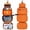 Orange, variant on Hanging Men's Toiletry Bag Large Waterproof Cosmetic Bags Travel Organizer Lady Toiletries Makeup Toilet Foldable Bathroom Kit