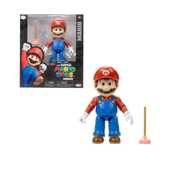 Figura Super Mario Articulada de 5 pulgadas de Mario
