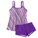 thumbnail image 5 of Trajes de baño tankini para mujer Trajes de baño vintage estampados para mujer Trajes de baño conservadores Traje de baño bikini con falda de playa estampada para mujer, 5 of 5