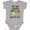 AC-Heather Grey, variant on Inktastic My Big Cousin Loves Me with Sloth and Hearts Boys or Girls Baby Bodysuit