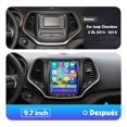 thumbnail image 3 of Tesla Stereo 2+32g Compatible with Jeep Cherokee 5 Kl 2014-2018 Gps Bt, 3 of 10