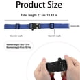 thumbnail image 2 of GOGHOST Sternum Straps For Backpacks 1-pack,Adjustable Chest Strap with Emergency Whistle Buckle Suitable for Backpack Straps-Blue, 2 of 8