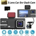 thumbnail image 4 of TIMIFIS Dash Cam Front and Rear with 32G Card 1080P Dual Dash Camera for Cars 170 Degrees Wide Angle.0'' Screen Dashcam-Sensor Loop Recording Wdr Night Vision Vehicle Camera, 4 of 9