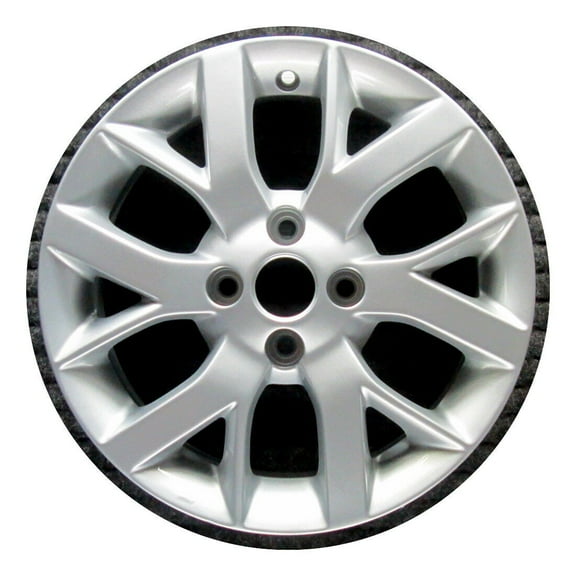 For 1995-1999 Nissan Versa 15 Inch Painted Silver Rim - OE Direct Replacement - Road Ready Car Wheel