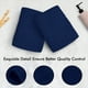 Lavish Touch 100 % Coton 500 G/M2 Aurelia Pack de 9 Serviettes pour le Visage Minuit – image 4 sur 5