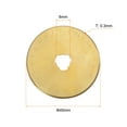 thumbnail image 2 of Unique Bargains Rotary Cutter Blades 45mm Steel for Sewing, Gold Tone, 2 Pieces, 2 of 5