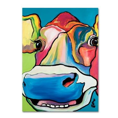 Trademark Fine Art 'Dairy Queen Runner-Up' Canvas Art by Pat Saunders-White