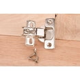 thumbnail image 3 of Hickory Hardware 2 Piece Concealed Face Frame with 1/2 Inch Overlay - Polished Nickel P5124-14, 3 of 3