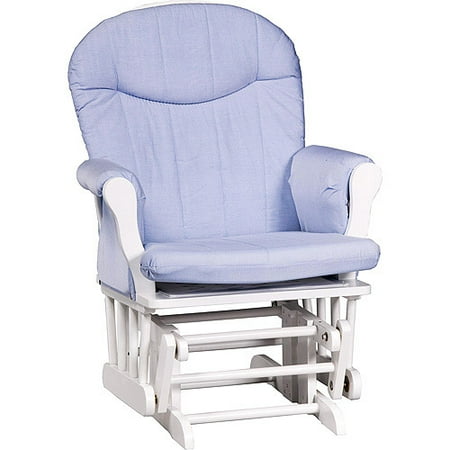 Dorel White Glider Rocker