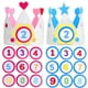 thumbnail image 4 of 2 juegos de coronas para bebé, gorro de cumpleaños infantil, gorro de fiesta con números intercambiables del 0 al 9, 4 of 5