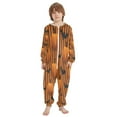 thumbnail image 2 of Vzayyk 4T-14Y Size Aviliable Cozy One-Piece Footless Sleeper Pajama Halloween Pumpkins Bats, 2 of 8