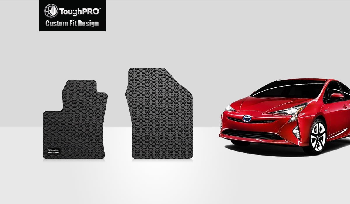 ToughPRO TOYOTA Prius Two Front Mats All Weather Heavy Duty