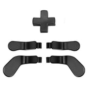 Elite Controller Paddles Compatible with Xbox Elite Series 1, 2 & Core Controller - 5 in 1 Accessories Replacement Metal Stainless Steel Paddles Trigger & D-Pad Parts, Black