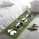 thumbnail image 1 of Manta de noche moderna minimalista con diseño de panda transfronterizo, manta de cama de cachemira con aislamiento térmico, alfombra resistente a las manchas y al desgaste para dormitorio, 1 of 4