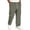Blue, variant on UDAUDU Men's Cargo Sweatpants Plaid Hiking Loose Fit Elastic Waist Drawstring Trousers Casual Fall Lightweight Sweatpants with Pockets Earthy Yellow XL