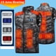 thumbnail image 3 of Chaleco calefactor de camuflaje para hombres y mujeres, chaleco calefactor inteligente con carga USB para hombros, 3 of 3