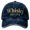 C, variant on Multicolor Theme Adjustable Embroidered Hat, Washable Cotton Baseball Cap for Camping Hiking Outdoor Adventures, 28x24cm