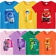 thumbnail image 4 of Camiseta de Disney para niños y niñas, ropa de verano de algodón para bebés, Camisetas estampadas de manga corta, 4 of 5