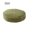 thumbnail image 6 of Happy Hounds Scout Round Reversible Pillow Dog Bed, Moss, Medium, 6 of 7