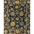 thumbnail image 1 of Ahgly Company Machine Washable Indoor Rectangle Abstract Tiger Orange Brown Area Rugs, 7' x 10', 1 of 7
