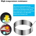 thumbnail image 2 of Molde para tortilla MACHAO Acero inoxidable 4 piezas Revestimiento antiadherente, 2 of 5