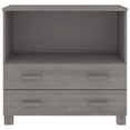 thumbnail image 4 of vidaXL Sideboard Buffet Console Cabinet for Bedroom HAMAR Solid Wood Pine, 4 of 33