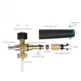 thumbnail image 4 of Mistaha 1/4'' Pressure Foam Washer Jet Car Wash Adjustable Nozzle 1L Bottles Sprayer Manual Pump, 4 of 8