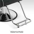 thumbnail image 4 of BarberPub Reclining Barber Chair With 440 Lbs Heavy Duty Hydraulic Pump, All Purpose Hair Styling Swivel for Home, Shampoo Salon Spa and Barbershop 9182 (Black), 4 of 9