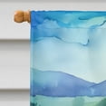 thumbnail image 3 of Iowa Wild Prairie Roses in Watercolor House Flag, 3 of 5
