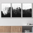 thumbnail image 2 of wall26 Framed Canvas Print Wall Art Set Watercolor Black Ink Landscape Abstract Shapes Illustrations Modern Art Bohemian Decorative Multicolor for Living Room, Bedroom, Office - 16"x24"x3 W, 2 of 5