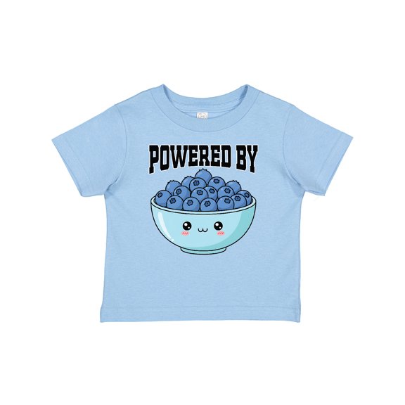 Inktastic Blueberries Cute Powered by Boys or Girls Baby T-Shirt