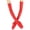 Red, variant on Stretchy Lace Gloves For Women 54cm Long Soft Comfortable Armwear For Weddings
