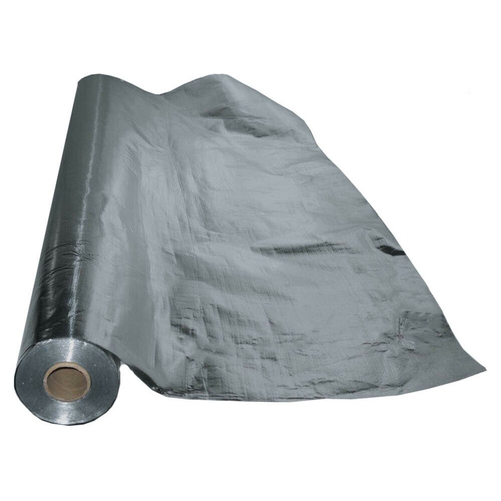 500 sqft 4x125 Aluminum Foil Barrier Insulation Sauna Vapor Barrier