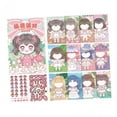 thumbnail image 1 of Face Stickers Children's Book Princess Dress Up Stickers DIY Decoration Children B, 1 of 7