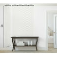 thumbnail image 6 of Ambesonne Trellis Peel & Stick Wallpaper for Home, Dots and Floral Elements, 13"x100", Dusk and White, 6 of 6