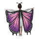 thumbnail image 3 of Chal de alas de mariposa para mujer - Capa de hada para mujer Accesorio para disfraz de Halloween, 3 of 5