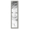 thumbnail image 2 of ArtToFrames 11" x 48" Classic Silver Picture Frame, 11x48 inch Silver Wood Poster Frame (WOM-4926), 2 of 7