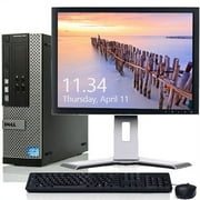 Restored Dell Optiplex Windows 10 Professional Desktop Computer Bundle Intel Core i3 Processor 4GB RAM 500GB Hard Drive DVD-RW with 19" LCD Wifi Keyboard and Mouse (Refurbished)