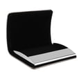 thumbnail image 3 of Estuche portátil para tarjetas de visita de PU en color gris con cierre magnético, tarjetero de acero inoxidable, 3 of 8